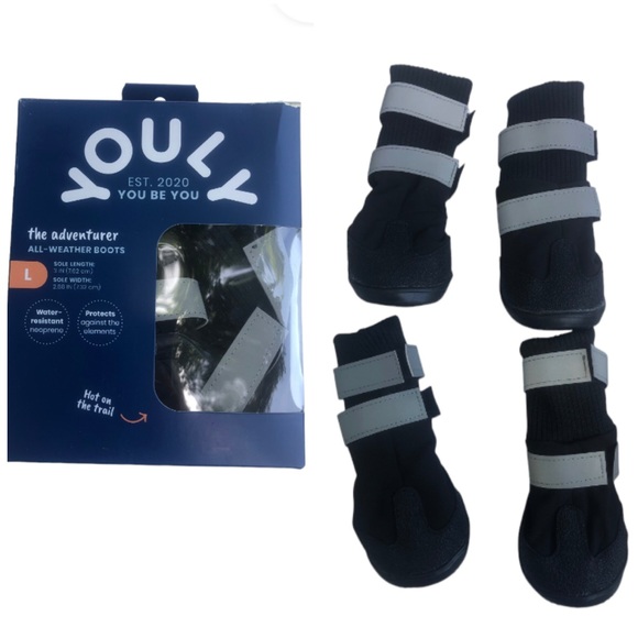 New Youly Adventurer All weather dog boots L - Picture 1 of 8